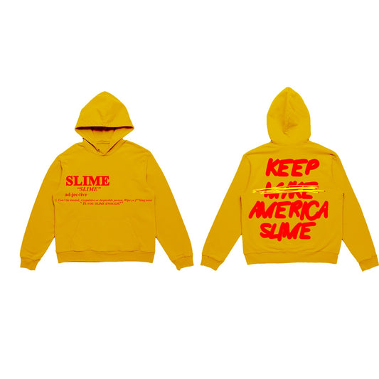 Keep America Slime Slime" - Hoodie (Ketchup & Mustard)