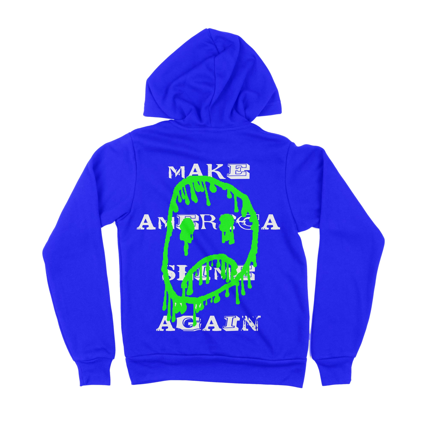 "Slimey Smiley" - Hoodie (Royal Blue)