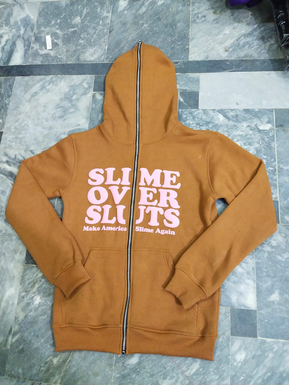 Slime Over Sluts Zip Up Jackets