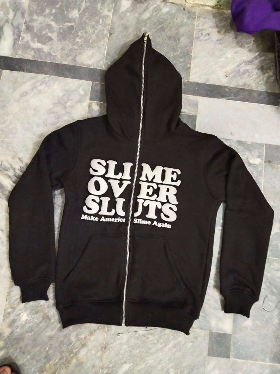 Slime Over Sluts Zip Up Jackets