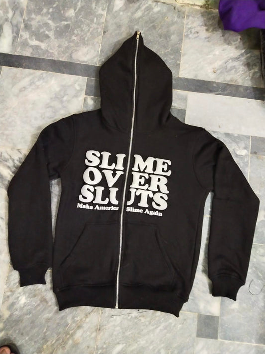 Slime Over Sluts Zip Up Jackets